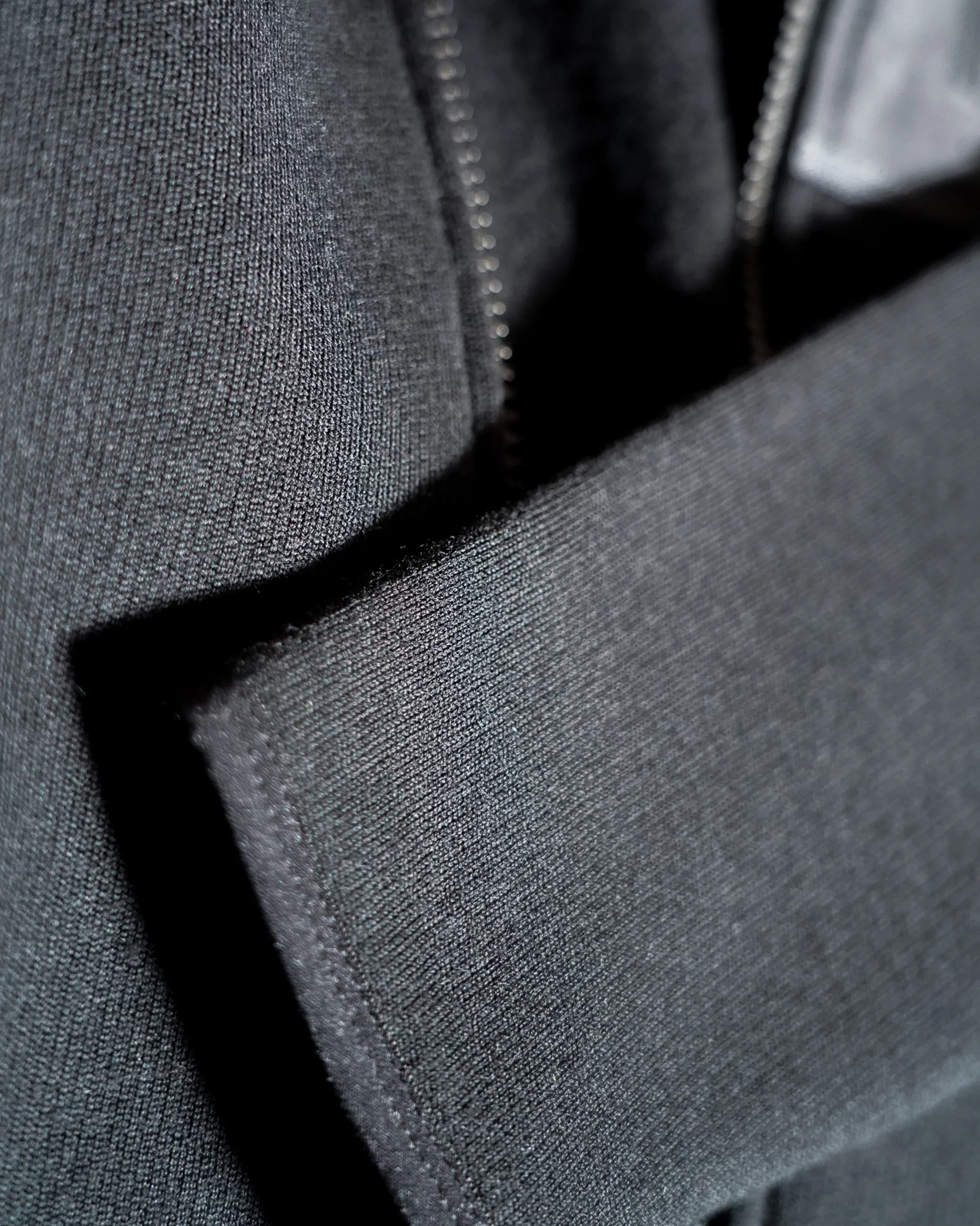 Merino Fleece Zip Crew - Image 5